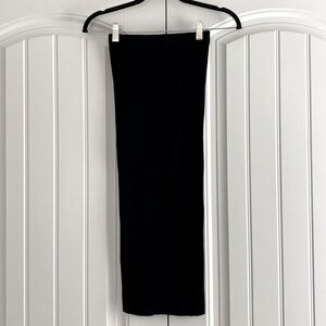 LPA Revolve Women's Black‎ Ribbed Bodycon Dress Size XS EUC